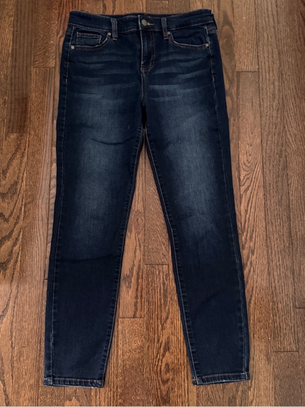 Dark Blue High Rise Jeans